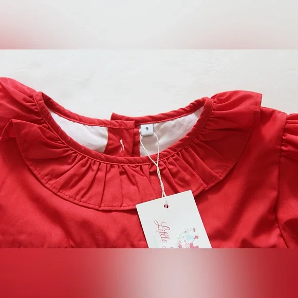 New Boutique Bow Red NightgownSize 9
